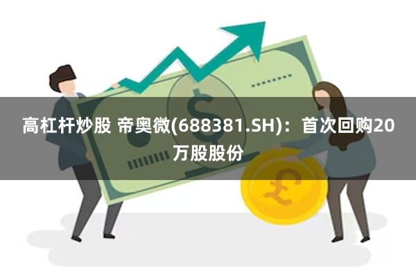 高杠杆炒股 帝奥微(688381.SH)：首次回购20万股股份